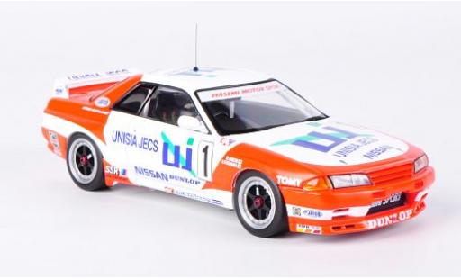 Nissan Skyline 1/43 HPI GT-R (R32) No.1 Unisia Jecs JTC Mine 1993 M.Hasemi/H.Fukuyama modellautos