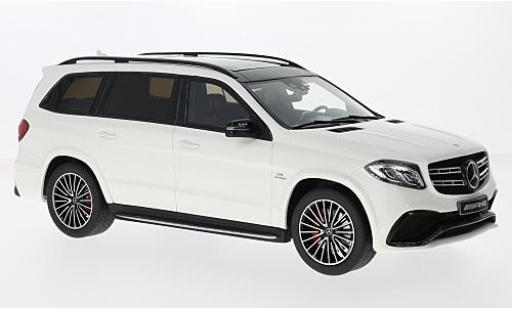 Modellautos Mercedes Classe S 1/18 GT Spirit AMG GLS 63 (X 166) weiss/schwarz 50 Years AMG sans Vitrine Mercedes Classe S 1/18 GT Spirit AMG GLS 63 (X 166) weiss/schwarz 50 Years AMG sans Vitrine modellautos