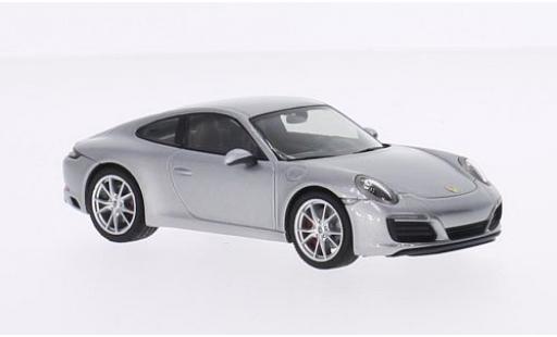 Modellautos Porsche 991 S 1/43 Herpa 911 () Carrera S Coupe silber 2015 Porsche 991 S 1/43 Herpa 911 () Carrera S Coupe silber 2015 modellautos
