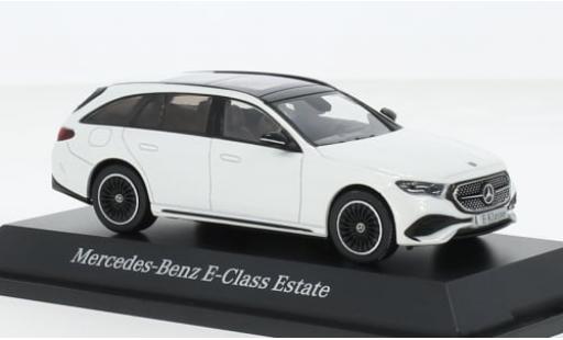 Mercedes Classe E 1/43 I iScale T-Modell (S214) weiss 2023 1:43 modellautos