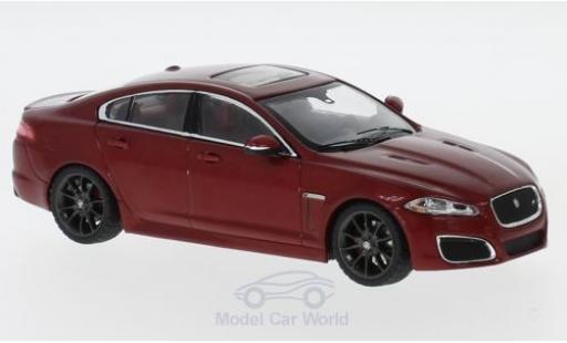 Jaguar XF R 1/43 IXO R mettalic rot modellautos