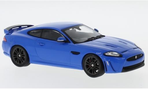 Jaguar XKR 1/43 IXO -S blau RHD modellautos