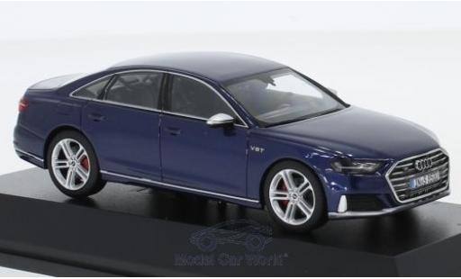 Audi S8 1/43 Jadi mettalic blau 2019 modellautos