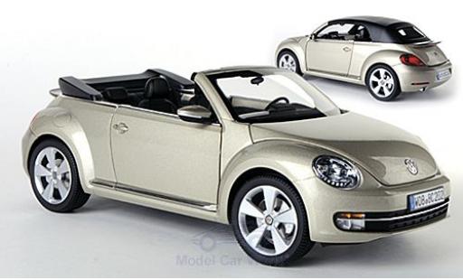 Modellautos Volkswagen Beetle 1/18 Kyosho Cabriolet mettalic beige 2013 Softtop liegt bei ohne Vitrine Volkswagen Beetle 1/18 Kyosho Cabriolet mettalic beige 2013 Softtop liegt bei ohne Vitrine modellautos