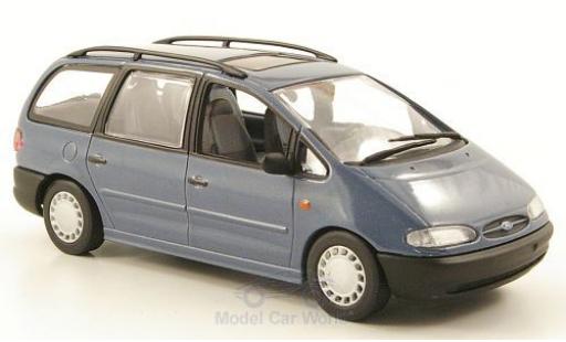 Modellautos Ford Galaxy 1/43 Minichamps MKI mettalic blau 1995 Ford Galaxy 1/43 Minichamps MKI mettalic blau 1995 modellautos