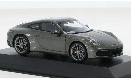 Modellautos Porsche 992 4S 1/43 Minichamps 911  Carrera metallise grau 2019 Porsche 992 4S 1/43 Minichamps 911  Carrera metallise grau 2019 modellautos