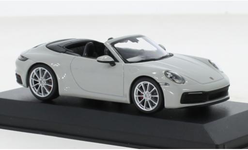 Modellautos Porsche 992 S 1/43 Minichamps 911  Carrera Cabriolet grau 2019 Porsche 992 S 1/43 Minichamps 911  Carrera Cabriolet grau 2019 modellautos