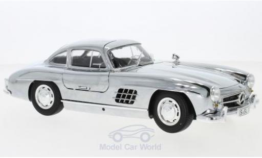 Modellautos Mercedes 300 1/18 Minichamps SL Coupe (W198) chrom 1954 Mercedes 300 1/18 Minichamps SL Coupe (W198) chrom 1954 modellautos