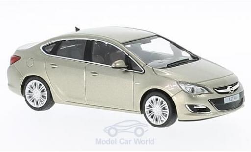 Modellautos Opel Astra 1/43 Minichamps J Limousine mettalic beige 2012 Opel Astra 1/43 Minichamps J Limousine mettalic beige 2012 modellautos