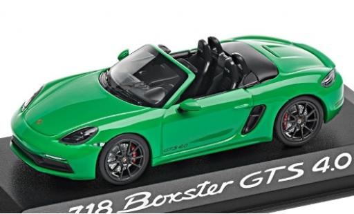 Modellautos Porsche Boxster 1/43 Minichamps 718 GTS 4.0 (982) grün 2020 Porsche Boxster 1/43 Minichamps 718 GTS 4.0 (982) grün 2020 modellautos