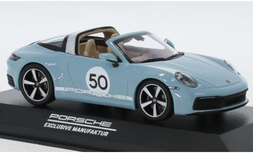 Modellautos Porsche 992 Targa 1/43 Minichamps 911 () Targa 4S blau/Dekor No.50 Heritage Design Edition Porsche 992 Targa 1/43 Minichamps 911 () Targa 4S blau/Dekor No.50 Heritage Design Edition modellautos