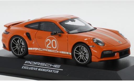 Modellautos Porsche 992 Turbo s 1/43 Minichamps 911 () Turbo S orange China 20th Anniversary Porsche 992 Turbo s 1/43 Minichamps 911 () Turbo S orange China 20th Anniversary modellautos