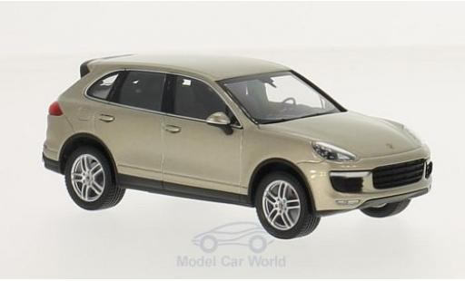 Modellautos Porsche Cayenne Turbo 1/43 Minichamps Turbo mettalic beige 2014 Porsche Cayenne Turbo 1/43 Minichamps Turbo mettalic beige 2014 modellautos