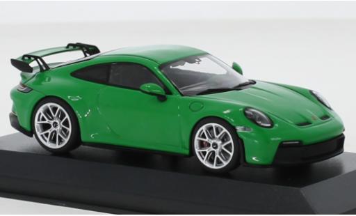 Modellautos Porsche 992 GT3 1/43 Minichamps 911 () GT3 grün 2021 Porsche 992 GT3 1/43 Minichamps 911 () GT3 grün 2021 modellautos
