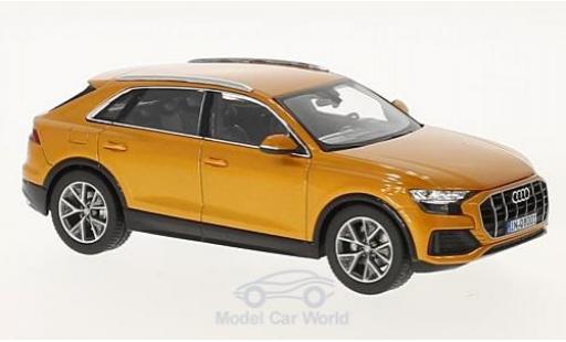 Modellautos Audi Q8 1/43 Norev mettalic orange 2018 Audi Q8 1/43 Norev mettalic orange 2018 modellautos