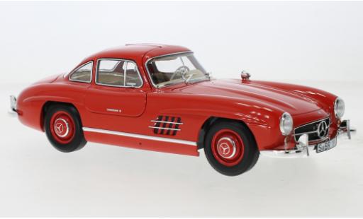 Mercedes 300 1/18 I Norev SL (W198) rouge 1954 modellautos