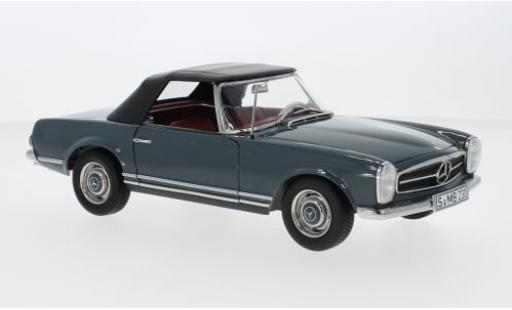 Mercedes 230 1/18 I Norev SL (W113) grau 1963 1:18 modellautos