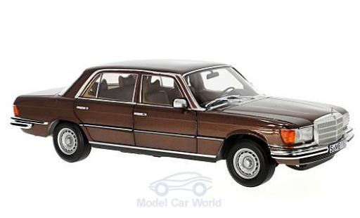 Modellautos Mercedes 450 SEL 1/18 Norev SEL 6.9 (W116) mettalic braun 1976 Mercedes 450 SEL 1/18 Norev SEL 6.9 (W116) mettalic braun 1976 modellautos