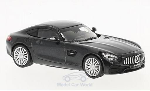 Mercedes AMG GT 1/43 Norev Coupe mettalic schwarz modellautos