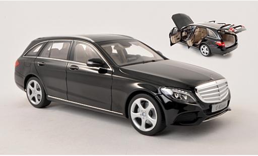 Mercedes Classe C 1/18 Norev T-Modell (S205) schwarz 2014 modellautos