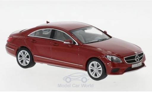 Mercedes CLS 1/43 Norev (C218) mettalic rot 2014 modellautos