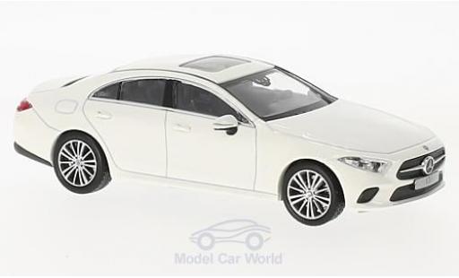 Mercedes CLS 1/43 Norev Coupe (C257) weiss 2018 modellautos
