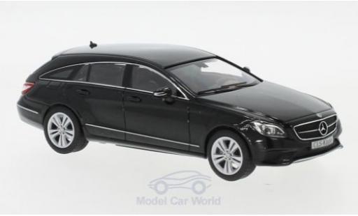 Mercedes CLS 1/43 Norev Shooting Brake (X218) schwarz 2014 modellautos