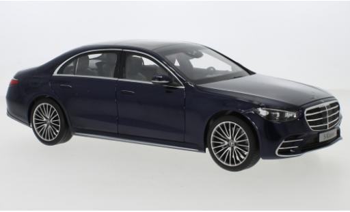 Modellautos Mercedes Classe S 1/18 Norev AMG-Line (V223) mettalic blau 2020 Mercedes Classe S 1/18 Norev AMG-Line (V223) mettalic blau 2020 modellautos