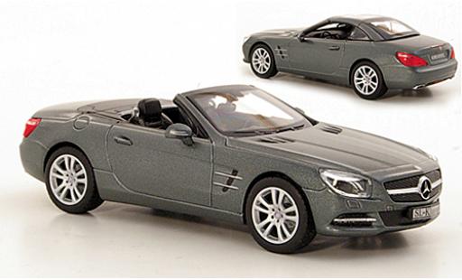 Modellautos Mercedes Classe SL 1/43 Norev (R231) mettalic grau 2012 toit � aufsetzen couché avec Mercedes Classe SL 1/43 Norev (R231) mettalic grau 2012 toit � aufsetzen couché avec modellautos