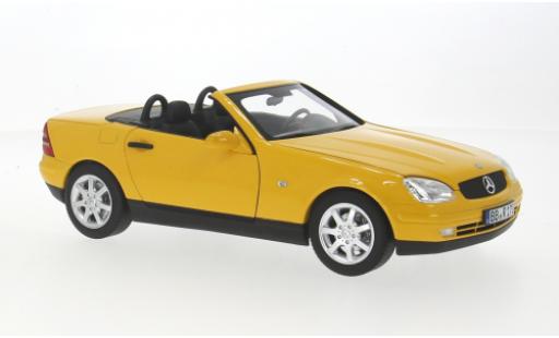 Mercedes Classe SLK 1/18 I Norev SLK (R170) gelb 1:18 modellautos