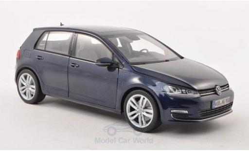 Modellautos Volkswagen Golf VII 1/18 Norev VII mettalic blau 5-Türer Volkswagen Golf VII 1/18 Norev VII mettalic blau 5-Türer modellautos