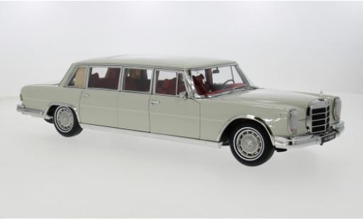Mercedes 600 1/18 I NZG Pullman (W100) grau 1963 1:18 modellautos
