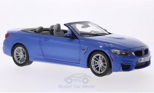 Modellautos Bmw M4 1/18 Paragon Cabrio mettalic blau 2015 ohne Vitrine Bmw M4 1/18 Paragon Cabrio mettalic blau 2015 ohne Vitrine modellautos