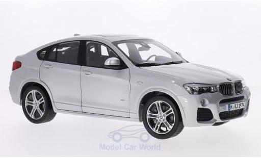 Modellautos Bmw X4 1/18 Paragon silber 2015 Bmw X4 1/18 Paragon silber 2015 modellautos