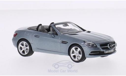Modellautos Mercedes Classe SLK 1/43 Schuco SLK-Klasse (R172) mettalic grau 2011 Mercedes Classe SLK 1/43 Schuco SLK-Klasse (R172) mettalic grau 2011 modellautos