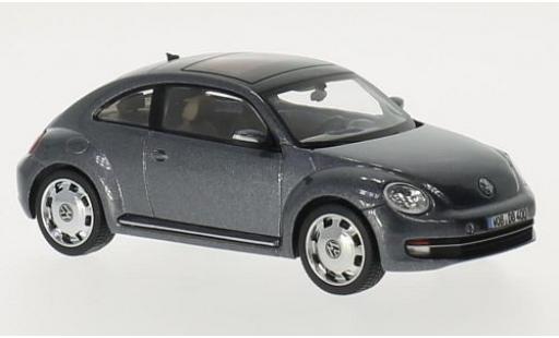 Modellautos Volkswagen Beetle 1/43 Schuco mettalic grau 2012 Volkswagen Beetle 1/43 Schuco mettalic grau 2012 modellautos