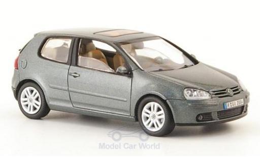 Volkswagen Golf V 1/43 Schuco V mettalic grün 2003 3-Türig modellautos