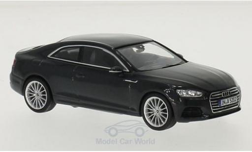 Audi A5 1/43 Spark Coupe mettalic grau 2016 modellautos