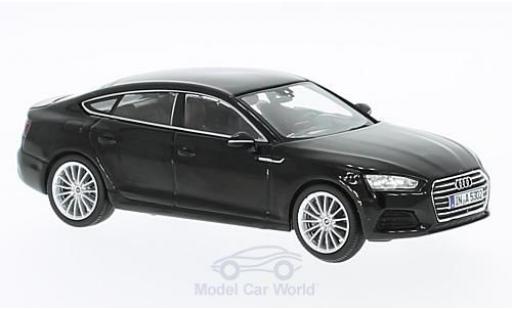 Audi A5 1/43 Spark Sportback schwarz 2016 modellautos