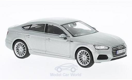 Audi A5 1/43 Spark Sportback silber 2016 modellautos