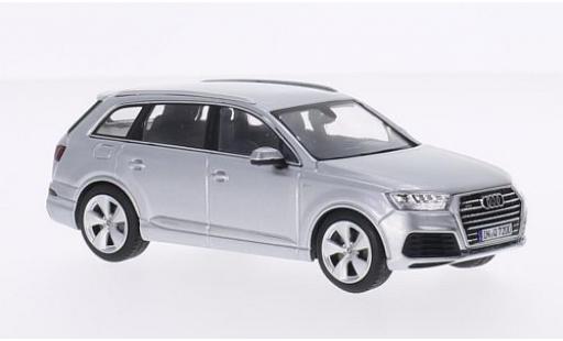 Audi Q7 1/43 Spark silber 2015 modellautos