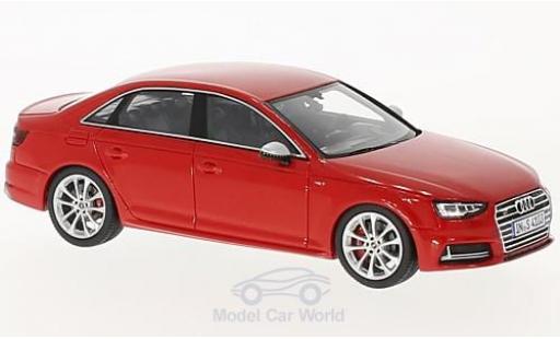Audi S4 1/43 Spark rot 2016 modellautos