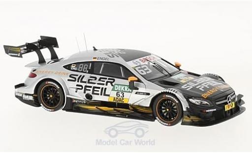 Modellautos Mercedes Classe C DTM 1/43 Spark AMG C63 DTM No.63 Silberpfeil DTM 2017 M.Engel Mercedes Classe C DTM 1/43 Spark AMG C63 DTM No.63 Silberpfeil DTM 2017 M.Engel modellautos