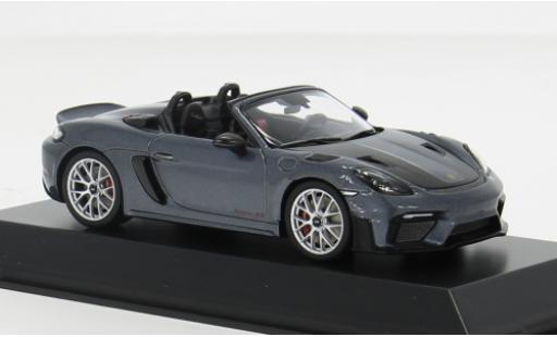 Modellautos Porsche 718 1/43 I Spark Spyder RS grau 2024 1:43 Porsche 718 1/43 I Spark Spyder RS grau 2024 1:43 modellautos
