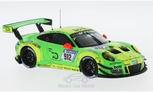 Modellautos Porsche 991 GT3 R 1/43 Spark 911 () GT3 R No.912 Manthey Racing 24h Nürburgring 2018 R.Lietz/F.Makowiecki/P.Pilet/N.Tandy Porsche 991 GT3 R 1/43 Spark 911 () GT3 R No.912 Manthey Racing 24h Nürburgring 2018 R.Lietz/F.Makowiecki/P.Pilet/N.Tandy modellautos