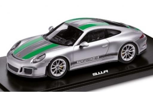 Modellautos Porsche 991 R 1/18 Spark 911 R () silber/grün 2017 Porsche 991 R 1/18 Spark 911 R () silber/grün 2017 modellautos