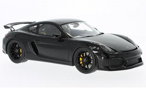 Modellautos Porsche Cayman GT4 1/18 Spark GT4 schwarz Porsche Cayman GT4 1/18 Spark GT4 schwarz modellautos