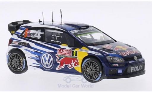 Modellautos Volkswagen Polo 1/43 Spark R WRC No.9 Motorsport Red Bull Rallye WM Rallye Monte-Carlo 2015 A.Mikkelsen/O.Floene Volkswagen Polo 1/43 Spark R WRC No.9 Motorsport Red Bull Rallye WM Rallye Monte-Carlo 2015 A.Mikkelsen/O.Floene modellautos