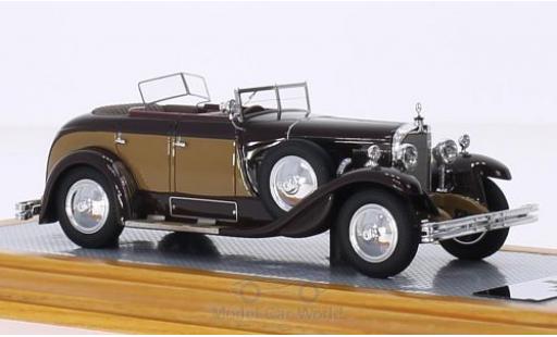 Mercedes Classe S 1/43 Ilario 630K Saoutchik Torpedo Transformable braun/braun RHD 1928 modellautos