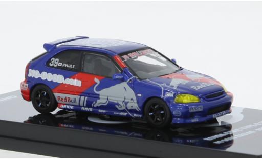 Modellautos Honda Civic 1/64 INNO64 Type R (EK9) RHD No.39 No bon Racing Red Bull Honda Civic 1/64 INNO64 Type R (EK9) RHD No.39 No bon Racing Red Bull modellautos